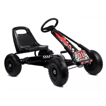 LEAN TOYS LEAN CARS A-15 Go-Kart sort Luftdæk