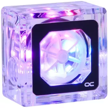 Alphacool Eisfluegel Aurora HighFlow gennemstrømningsindikator med takometersignal (transparent)