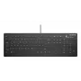 CHERRY Contour Design Active Key AK-C8112 fuld størrelse trådløst USB sakse-switch tastatur QWERTY sort