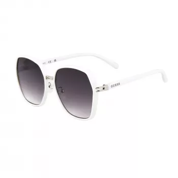 GUESS GF0407-21B dame solbriller - 59 mm plaststel, UV400-beskyttelse