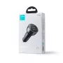 Joyroom 3-i-1 biloplader med Bluetooth-FM-transmitter, 70W PD, sort (JR-CL26)