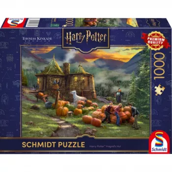 Schmidt Thomas Kinkade Studios Harry Potter - Hagrid's Hut 1000 brik puslespil