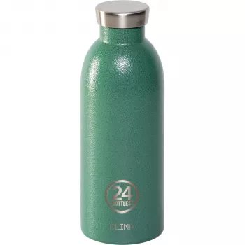 24Bottles Clima Bottle Moss Green 0,5L isoleret vandflaske i rustfrit stål