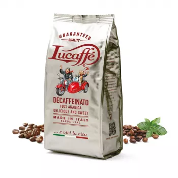 LUCAFFE' Decaffeinato 700 g hele kaffebønner