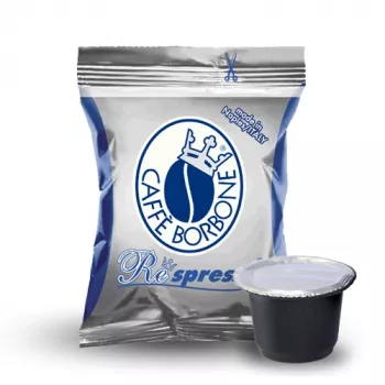 Caffè Borbone Respresso Miscela Blu 50 kaffekapsler til Nespresso Original Line-maskiner