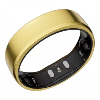 RingConn Smart Ring Gen2 - King Gold størrelse 7 - søvn- & fitness-tracking wearable - puls, SpO2, stressovervågning