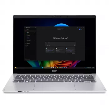Acer TravelMate P4 Spin 14 AI TMP414RN-56-TCO 2-i-1-bærbar computer - 14 inch IPS touchskærm - Intel Core Ultra 5 325 - 16GB RAM - 512GB SSD - Windows 11 Pro