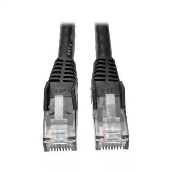 Tripp 25ft Cat6 Gigabit Snagless Molded patchkabel RJ45 M/M sort