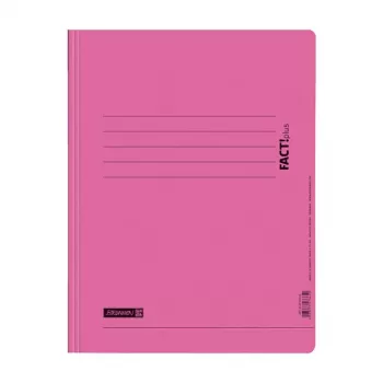 BRUNNEN FACT!plus rapportmappe pap pink DIN A4