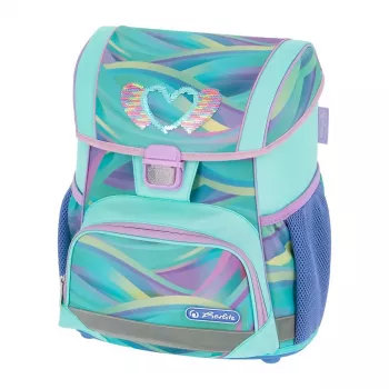 Herlitz Loop Plus Minty Love skoletaske-sæt