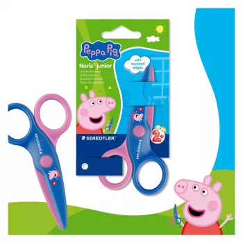 STAEDTLER Noris Junior Peppa Pig børnesikkerhedssaks 130 mm