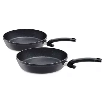 Fissler Adamant Comfort stegepande-sæt 28 cm + 24 cm, sliplet, induktionsklar, 2-dele
