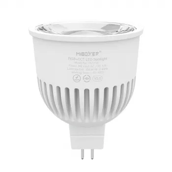 MIBOXER FUT112 LED-retrofit GU5.3/MR16 6W RGB-CCT 2,4GHz Smooth Dim Smart Spotlight Bulb