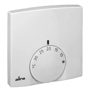 ALRE rumtermostat overflademonteret 5-30°C NC-kontakt 2A 230V RTBSB-201.00