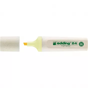 EDDING EcoLine 24 tekstmarker pastelgul