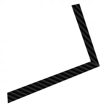 TrackTime Series One Cover Carbon – kulfiber-wheelbase-cover til Series One Rigs