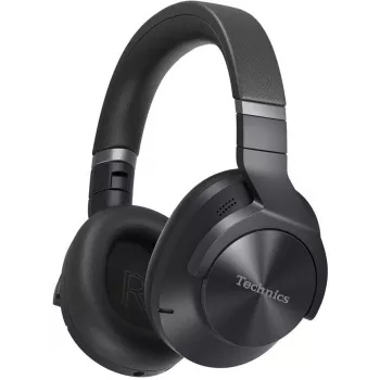 Technics EAH-A800E-K Wireless Over-Ear Headphones with Microphone, Noise Cancelling, Black
