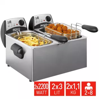 FRITEL Starter frituregryde 6 liter 4.4kW grå