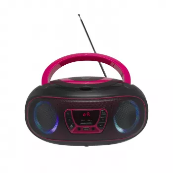 DENVER TCL-212BT bærbar boombox Pink