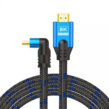 SAVIO HDMI-kabel stik til stik 5m 8K blå