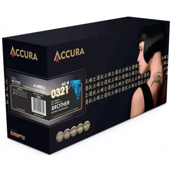 ACCURA Kompatibel Tonerpatron Brother TN-321C Cyan