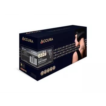 ACCURA Kompatibel Tonerpatron Brother TN-326BK sort