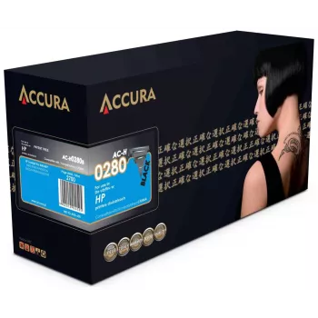 ACCURA Tonerpatron HP Nr. 80A (CF280A) Erstatning - sort, 2700 Sider