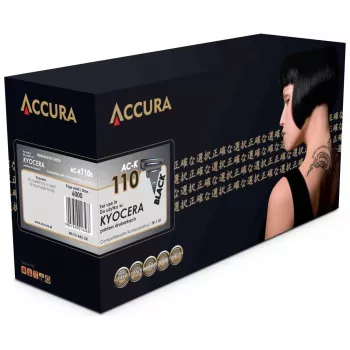 Accura Kompatibel Tonerpatron til Kyocera TK-1140 (sort, 7200 Sider)