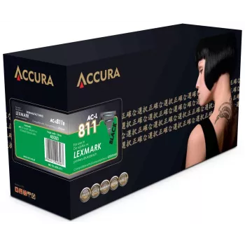 ACCURA Kompatibel Tonerpatron Lexmark 52D0XA0 sort Ekstra Høj Kapacitet 20.000 Sider