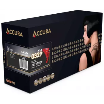 Accura Brother TN-329M erstatningstonerkassette (magenta, 6.000 sider)