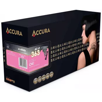 ACCURA OKI toner (46508712) erstatning – sort kompatibel lasertonerkassette til OKI C332dn, C332dnw, MC363dn, MC363dnw – 3.500 sider