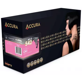 Accura tonerkassette sort kompatibel OKI 46490608
