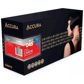 ACCURA erstatningstonerkassette Canon CRG-045HC high yield cyan