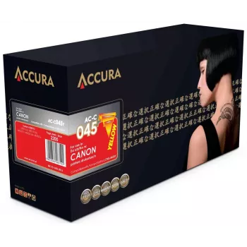 Accura kompatibel tonerkassette Canon CRG-045HY, gul, high yield
