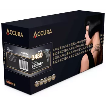 ACCURA kompatibel tonerkassette Brother TN-3480 sort 8.000 sider