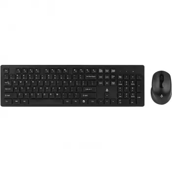 Accura Delano ACC-K1306 trådløst tastatur- og mussæt, 2,4 GHz, sort