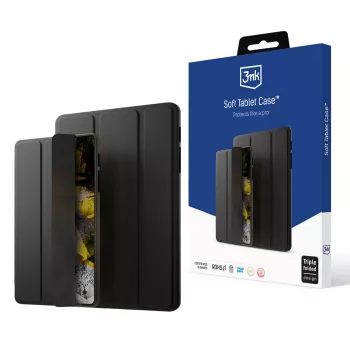 3MK Soft tabletcover til Samsung Galaxy Tab S6 Lite 2020/2022/2024 - sort