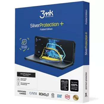 3MK SilverProtection+ antimikrobiel skærmbeskyttelse til Motorola Razr 40 Ultra / Razr+