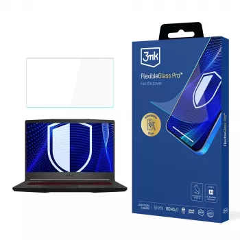 3MK PROTECTION MSI Bravo 15 15,6 inch hybridglas skærmbeskyttelse (FlexibleGlass Pro)