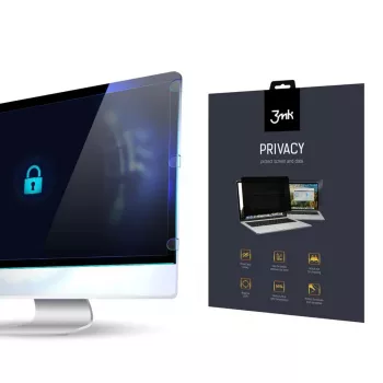3MK PROTECTION Privacy Filter til iiyama ProLite T2453MTS-B1 23,8 inch 2-Way uden klæber