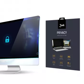 3MK Privacy Filter 2-Way til iiyama ProLite TF2238MSC-B1, op til 23 inch, uden klæber