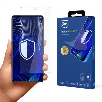 3MK PROTECTION FlexibleGlass Pro hybridglas skærmbeskytter til Tecno Camon 20 Pro 5G / 20s Pro 5G