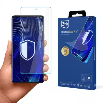 3MK PROTECTION FlexibleGlass Pro hybridglas skærmbeskytter til Tecno Camon 20 Pro 5G / 20s Pro 5G