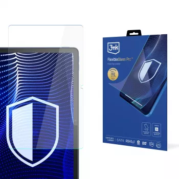 3MK PROTECTION FlexibleGlass Pro skærmbeskyttelse til Lenovo Tab M10A 5G - Hybridglas, 7H hårdhed, 0,3 mm, klar