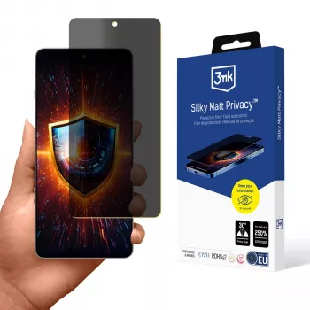 3MK Silk Matte Privatlivsskærmbeskytter til OnePlus 13R