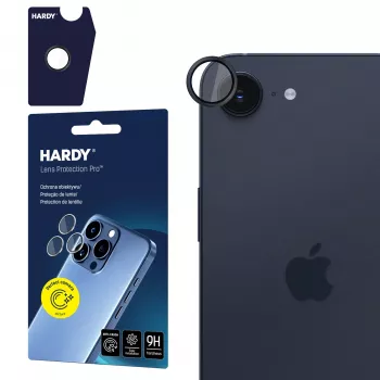 3MK PROTECTION Apple iPhone 16E/17E HARDY Lens Protection Pro sort