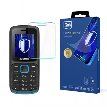 3MK PROTECTION Aligator D210 - 3mk FlexibleGlass Pro Hybrid Glass Skærmbeskytter