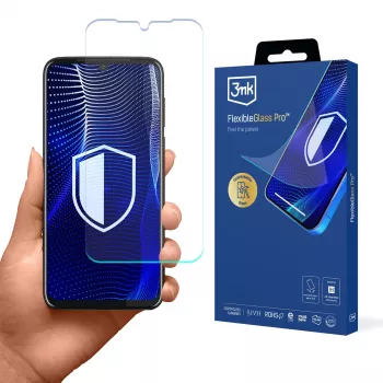 Motorola One Vision Plus - 3mk FlexibleGlass Pro Hybrid Glass Skærmbeskytter