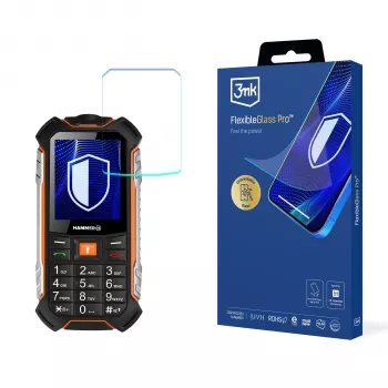 MyPhone Hammer Boost - 3mk FlexibleGlass Pro hybridglas skærmbeskyttelse