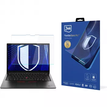 3MK PROTECTION FlexibleGlass Pro hybridglas skærmbeskyttelse til Lenovo ThinkPad L13 2in1 Gen 6 (13,3 inch)